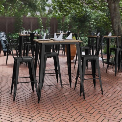 Комплект барный: стол, 2 стула UrbanBar - купить в Новокульчубаево